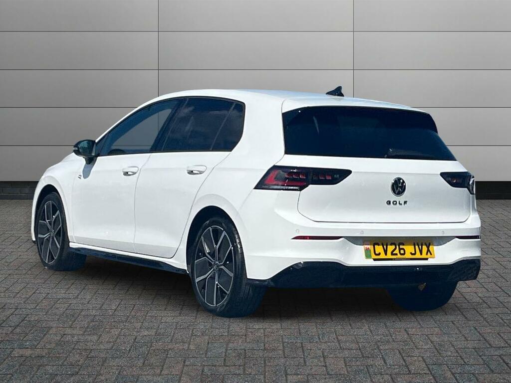 Volkswagen Golf 1.5 Etsi Mhev Black Edition Dsg Euro 6 Ss CV26JVX White #2