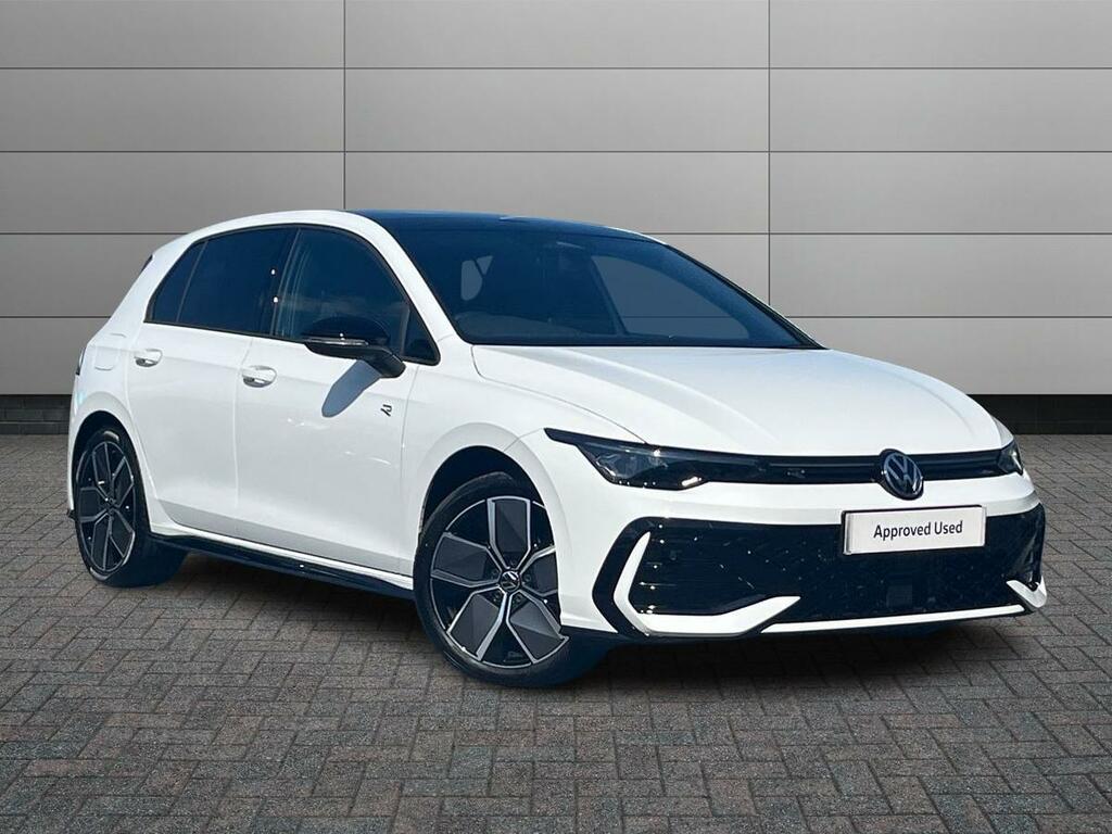Volkswagen Golf 1.5 Etsi Mhev Black Edition Dsg Euro 6 Ss White