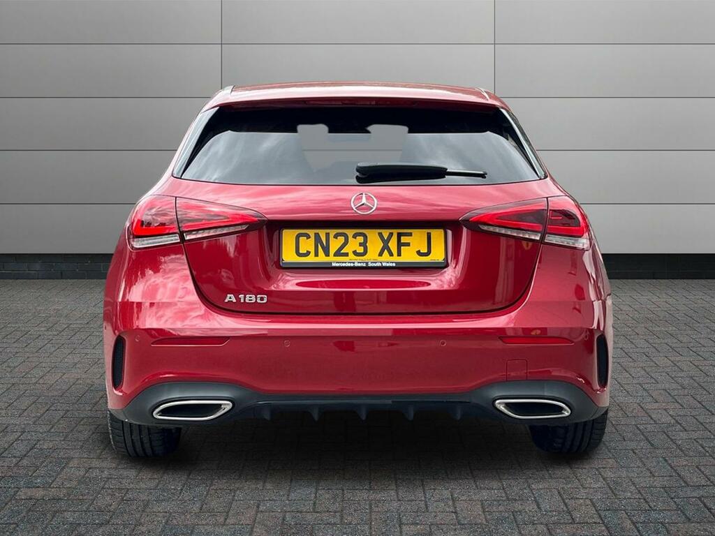 Mercedes-Benz A Class 1.3 A180 Amg Line Night Edition Premium Plus 7G- CN23XFJ Red #6