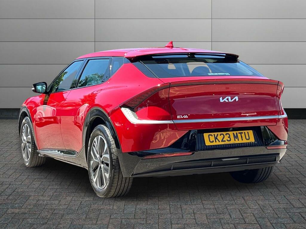Kia EV6 77.4Kwh Air Hatchback 225 Bhp Red #2