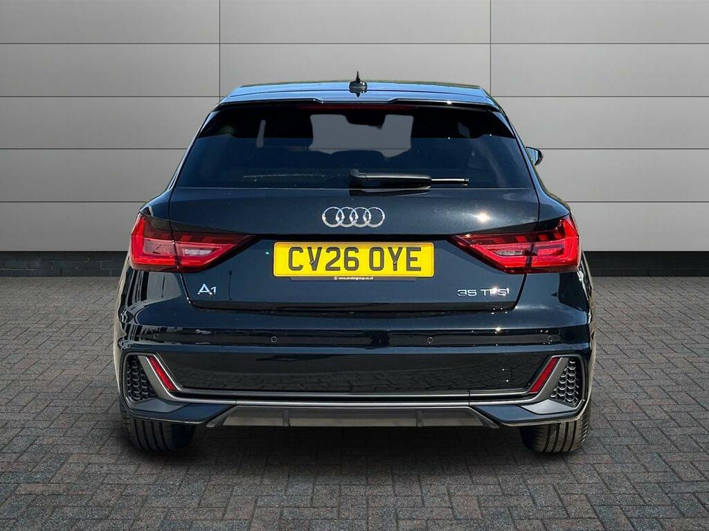 Audi A1 1.5 Tfsi 35 S Line Sportback S Tronic Euro 6 Ss CV26OYE Black #6
