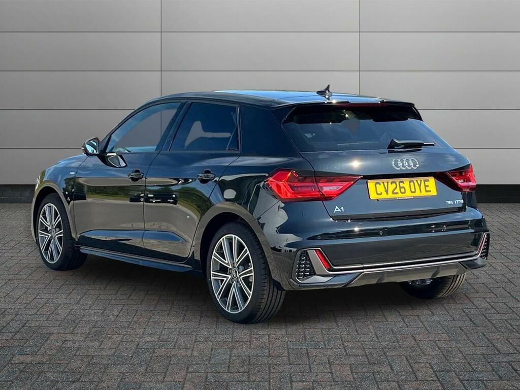 Audi A1 1.5 Tfsi 35 S Line Sportback S Tronic Euro 6 Ss CV26OYE Black #2
