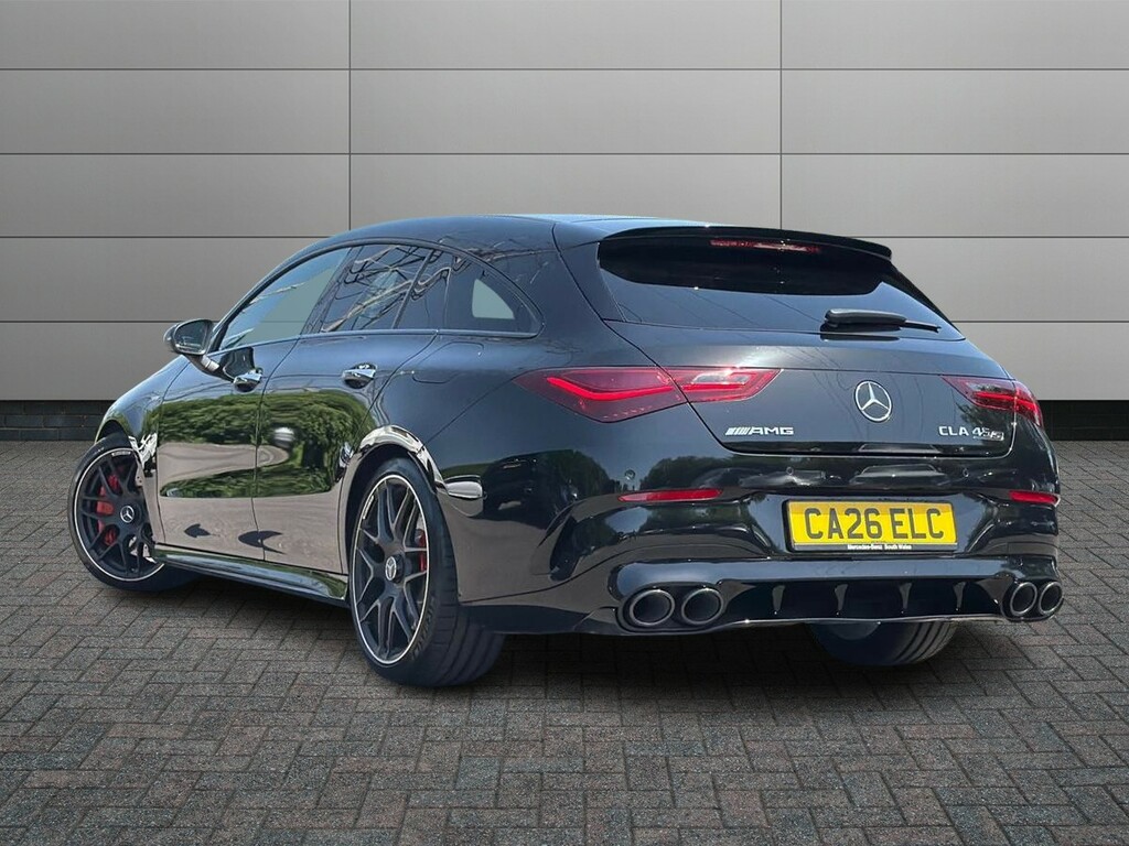 Mercedes-Benz CLA Class 2.0 Cla45 Amg S Plus Shooting Brake 8G-dct 4Matic Black #2