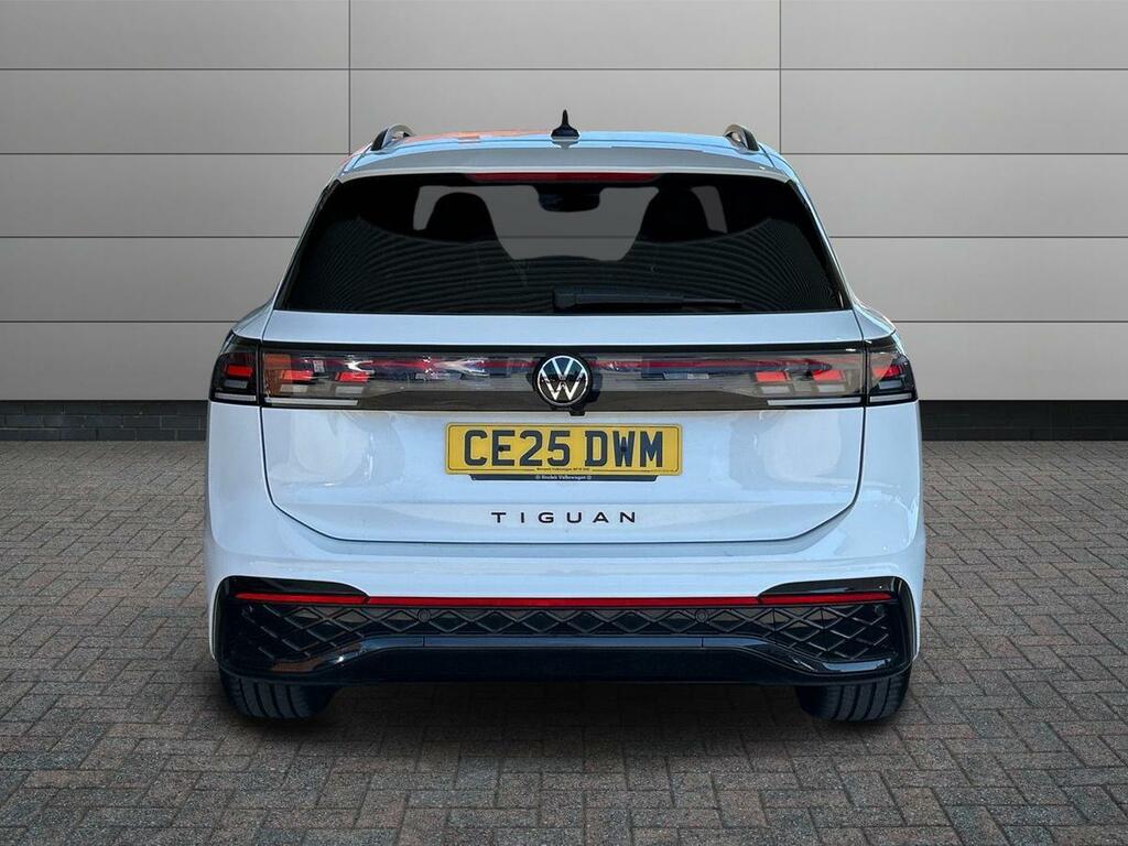 Volkswagen Tiguan 2.0 Tdi R-line Dsg Euro 6 Ss CE25DWM White #6