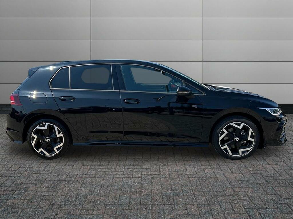 Volkswagen Golf 1.5 Tsi R-line Euro 6 Ss KP75AXG Black #5