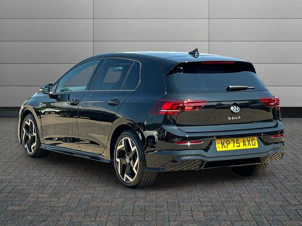 Volkswagen Golf 1.5 Tsi R-line Euro 6 Ss KP75AXG Black #2
