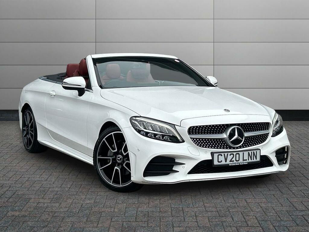 Mercedes-Benz C Class 1.5 C200 Mhev Amg Line Cabriolet G-tronic Euro 6 White