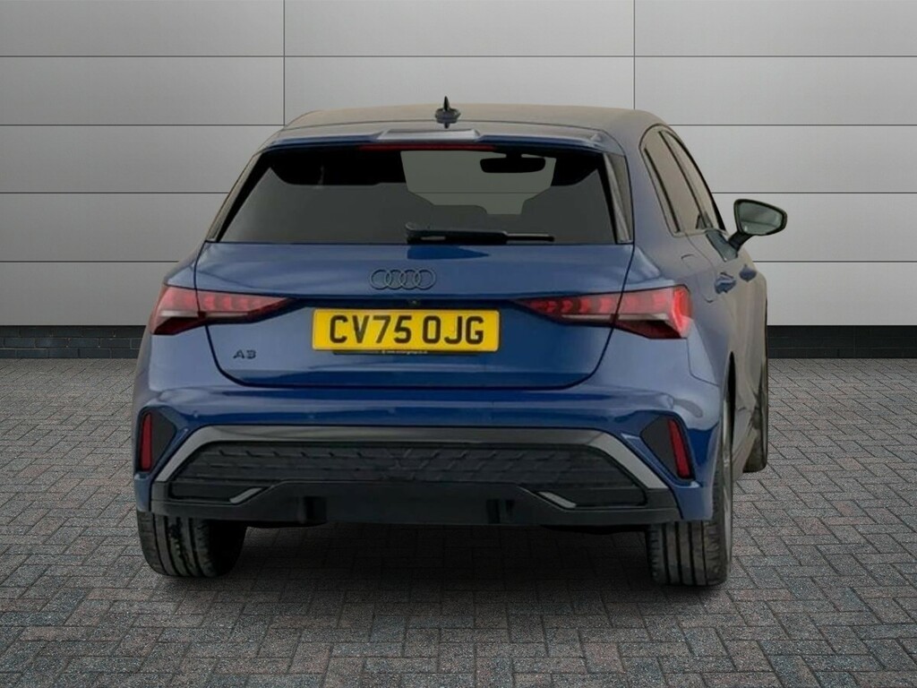 Audi A3 2.0 Tdi 35 Black Edition Sportback S Tronic Euro 6 Blue #6