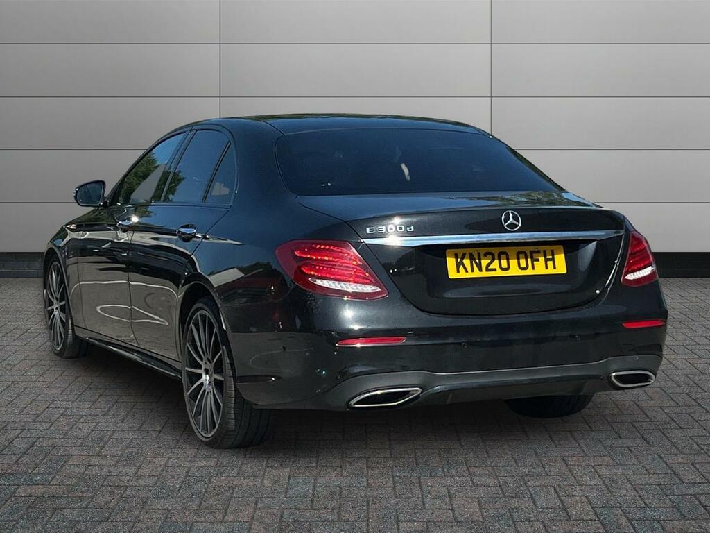 Mercedes-Benz E Class 2.0 E300d Amg Line Night Edition Premium Plus G- KN20OFH Black #2