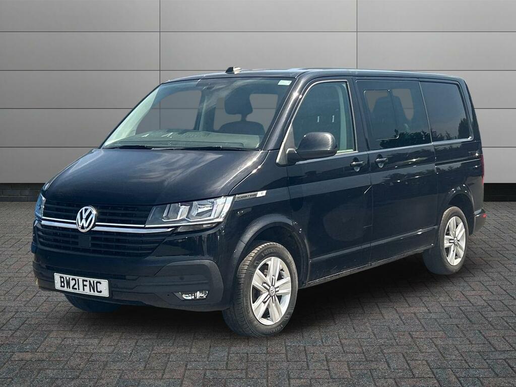 Volkswagen Transporter 2.0 Tdi T32 Highline Kombi Double Cab M Black #3