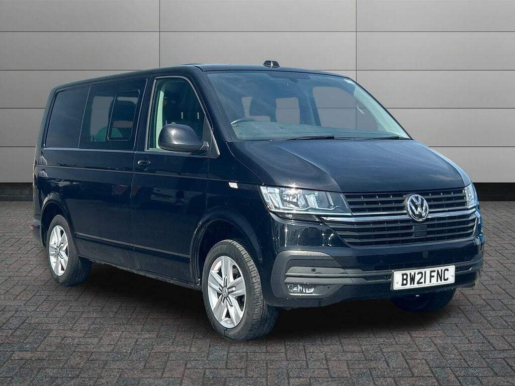 Volkswagen Transporter 2.0 Tdi T32 Highline Kombi Double Cab M Black