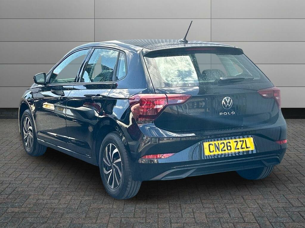 Volkswagen Polo 1.0 Tsi Life Dsg Euro 6 Ss CN26ZZL Black #2