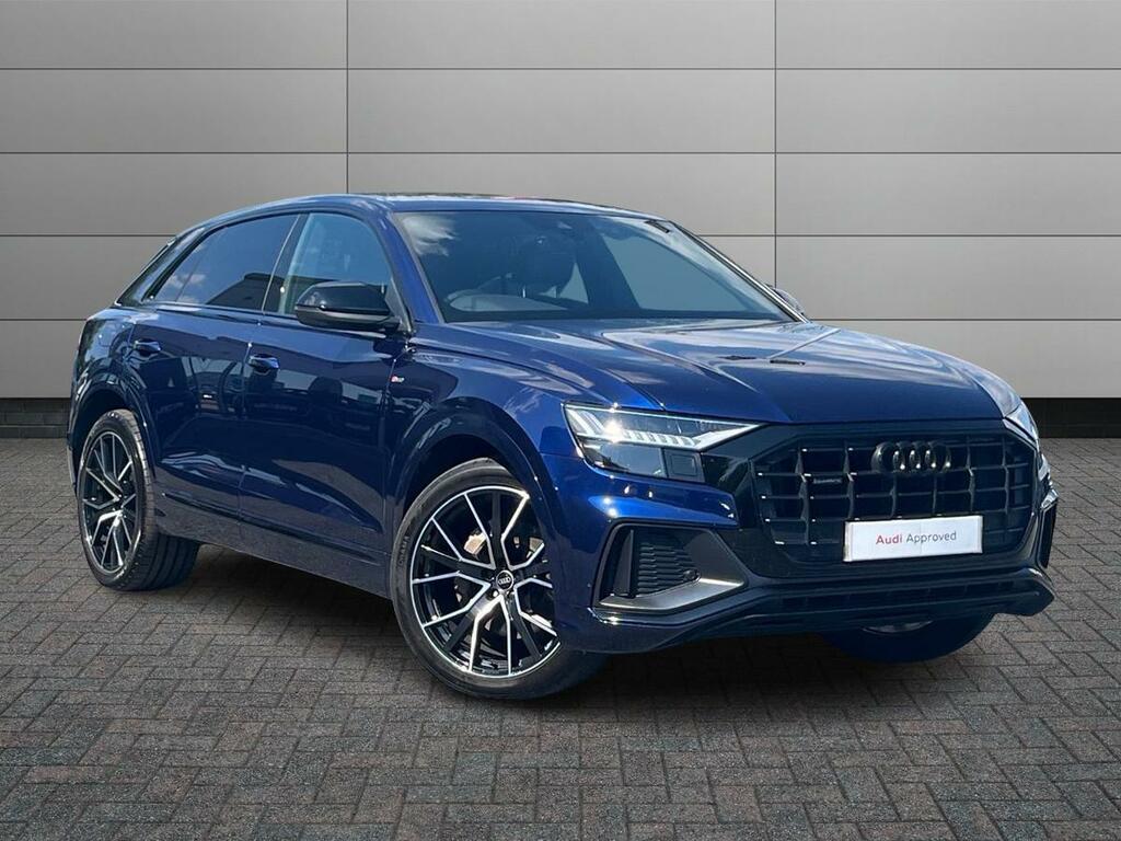 Audi Q8 Black Edition 50 Tdi Quattro 286 Ps Tiptronic Blue