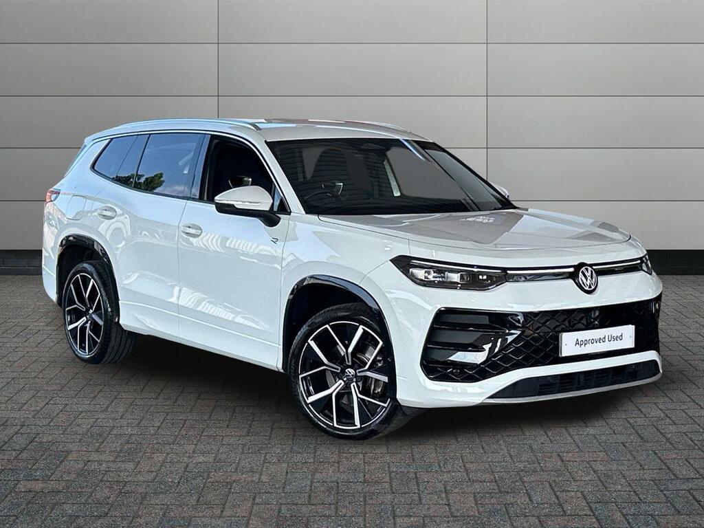 Volkswagen Tayron 1.5 Etsi Mhev R-line Dsg Euro 6 Ss White