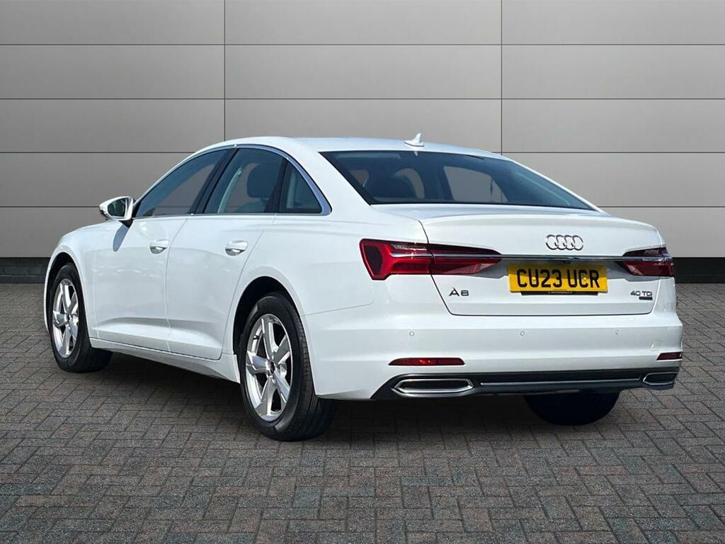 Audi A6 Sport 40 Tdi Quattro 204 Ps S Tronic White #2