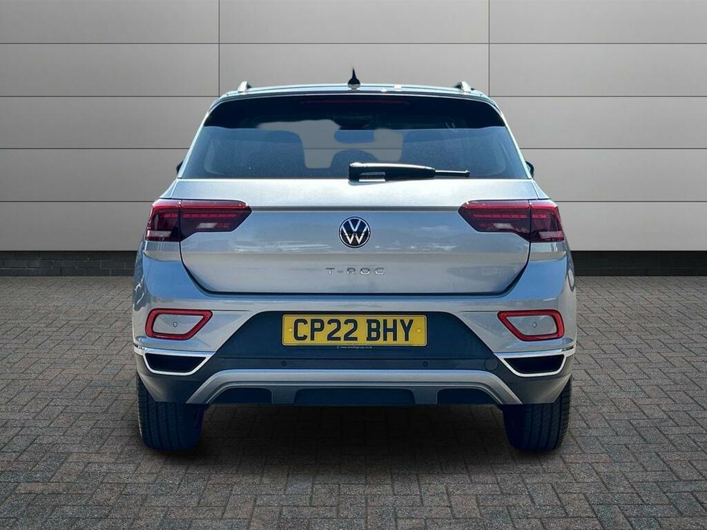 Volkswagen T-Roc 1.5 Tsi Style Dsg Euro 6 Ss Silver #6