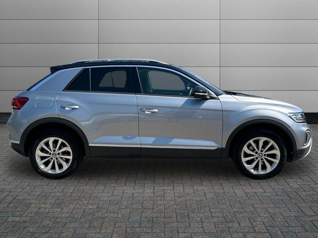 Volkswagen T-Roc 1.5 Tsi Style Dsg Euro 6 Ss Silver #5