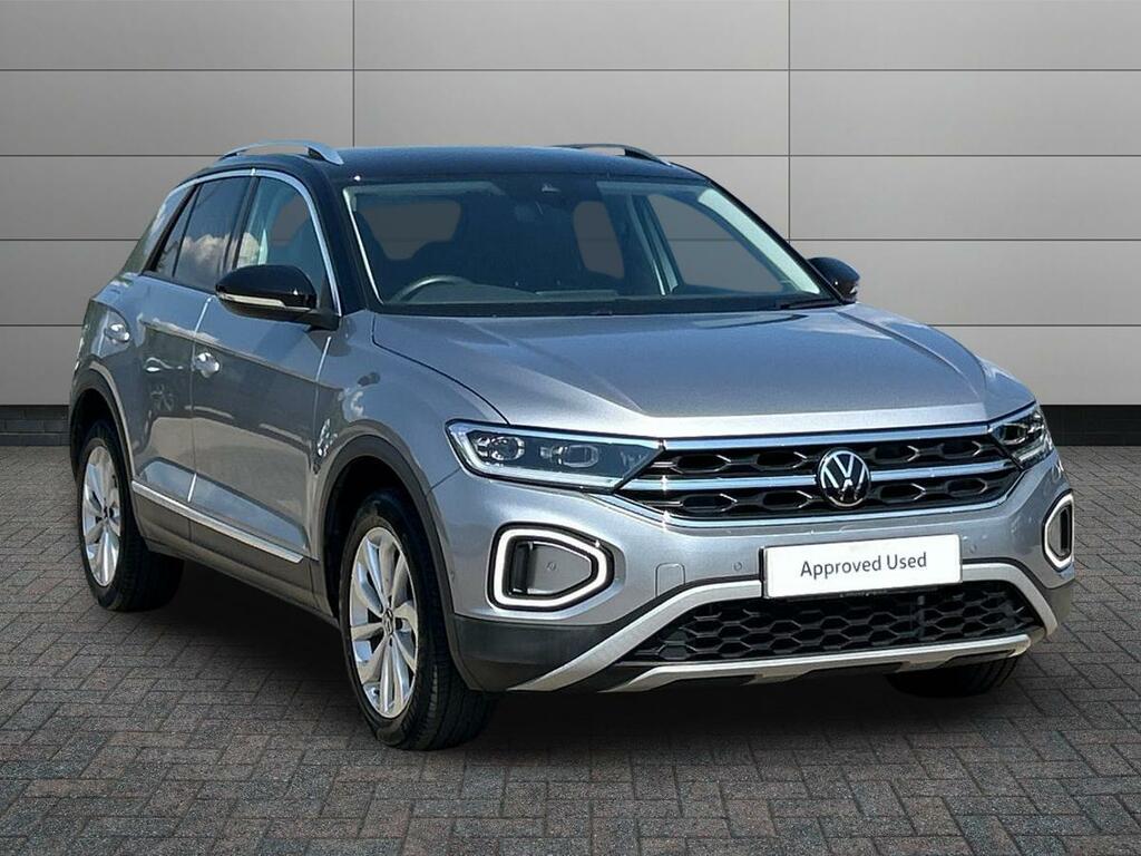 Volkswagen T-Roc 1.5 Tsi Style Dsg Euro 6 Ss Silver