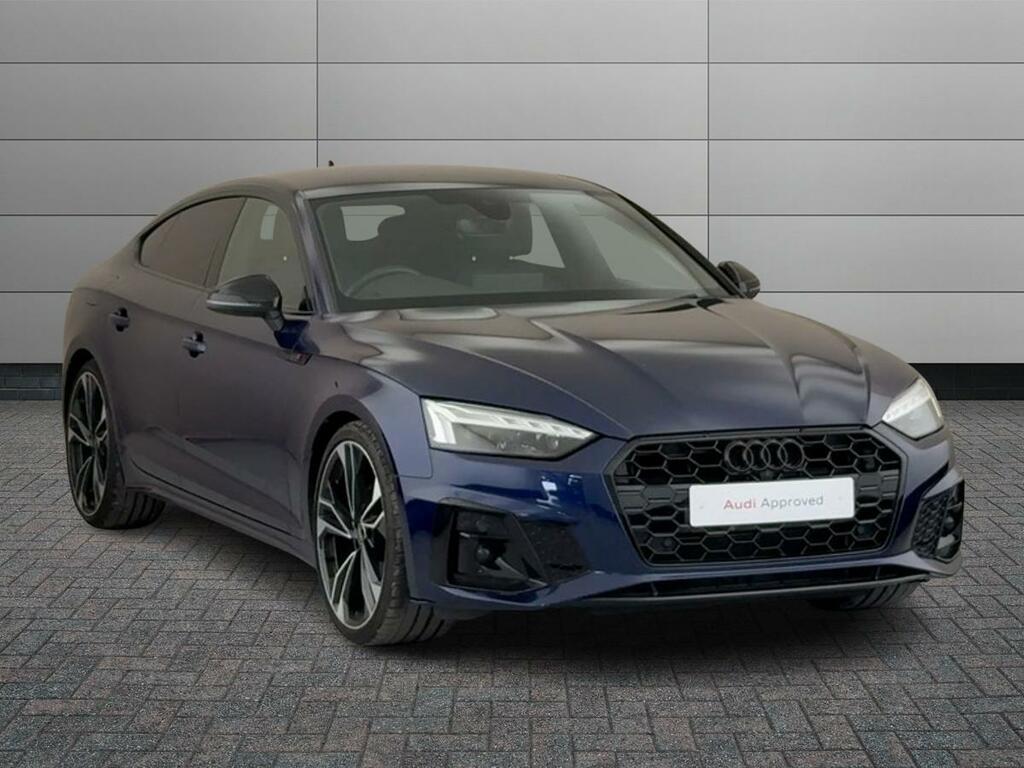 Audi A5 2.0 Tdi 35 Black Edition Sportback S Tronic Euro 6 Blue