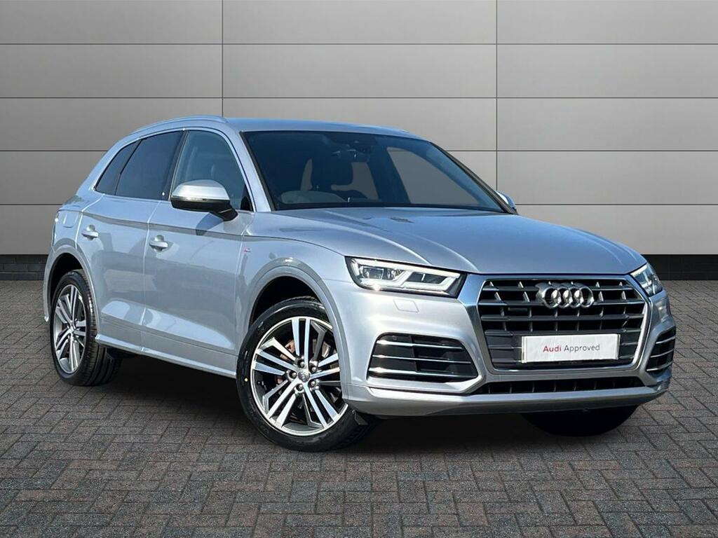 Audi Q5 S Line 2.0 Tdi Quattro 190 Ps S Tronic Silver
