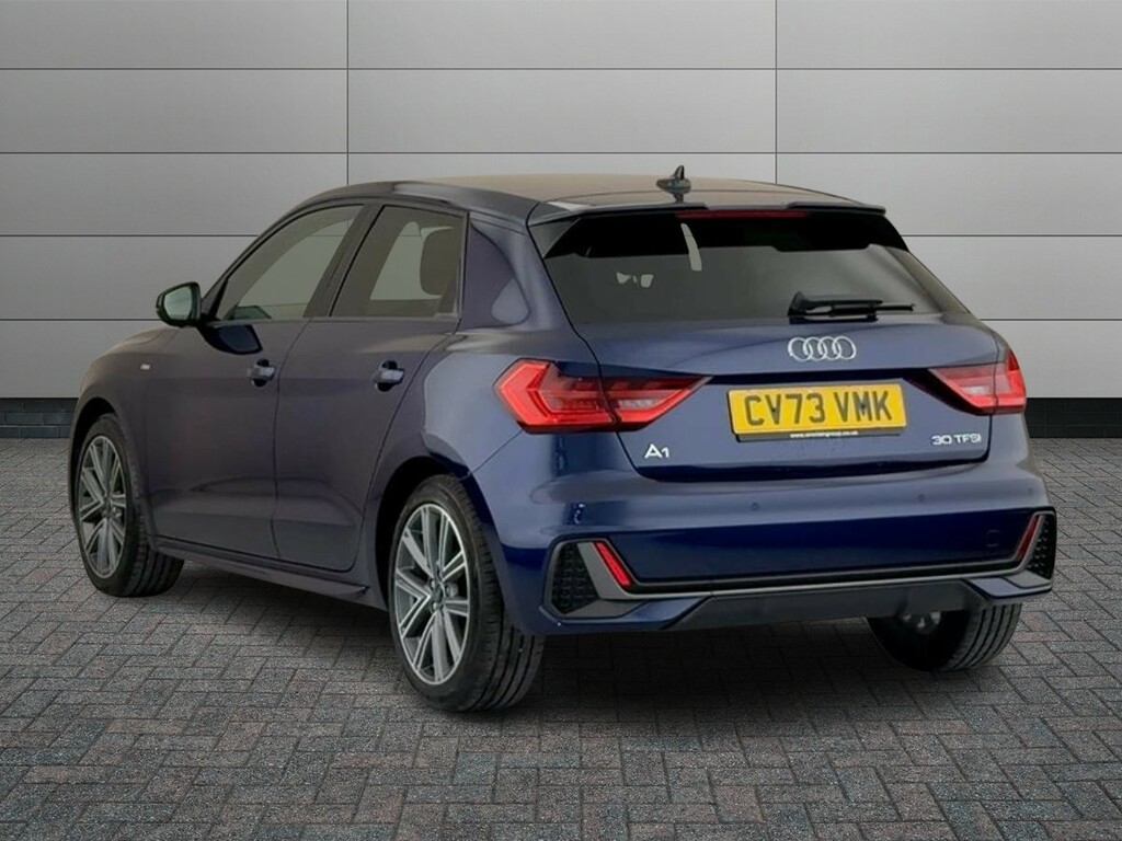 Audi A1 1.0 Tfsi 30 S Line Sportback Euro 6 Ss Blue #2