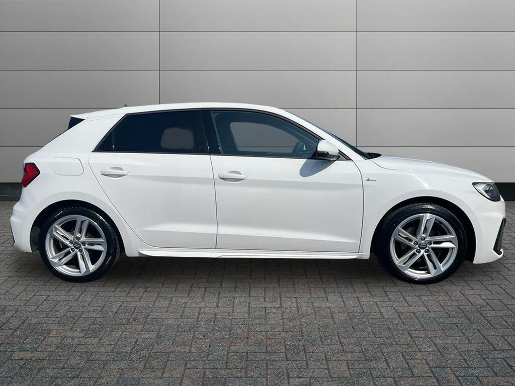 Audi A1 1.0 Tfsi 30 S Line Sportback Euro 6 Ss CV69XLB White #5