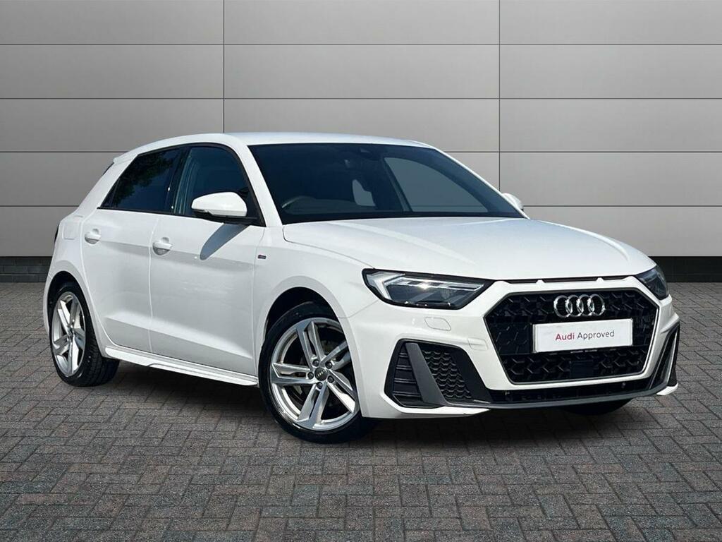 Audi A1 1.0 Tfsi 30 S Line Sportback Euro 6 Ss CV69XLB White