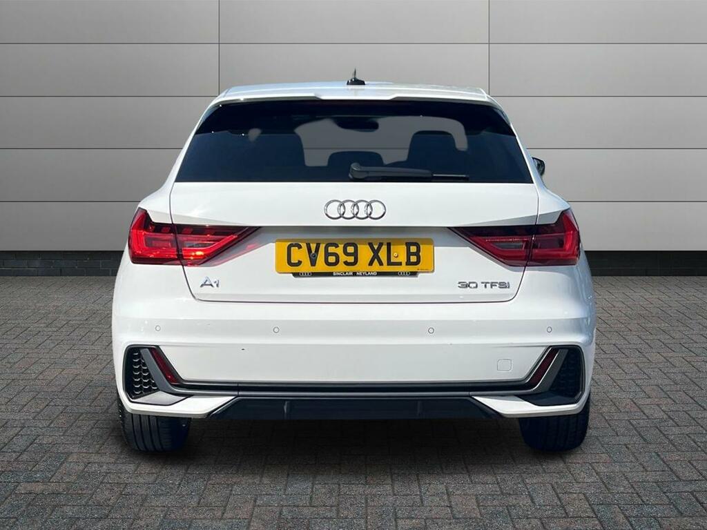 Audi A1 1.0 Tfsi 30 S Line Sportback Euro 6 Ss CV69XLB White #6
