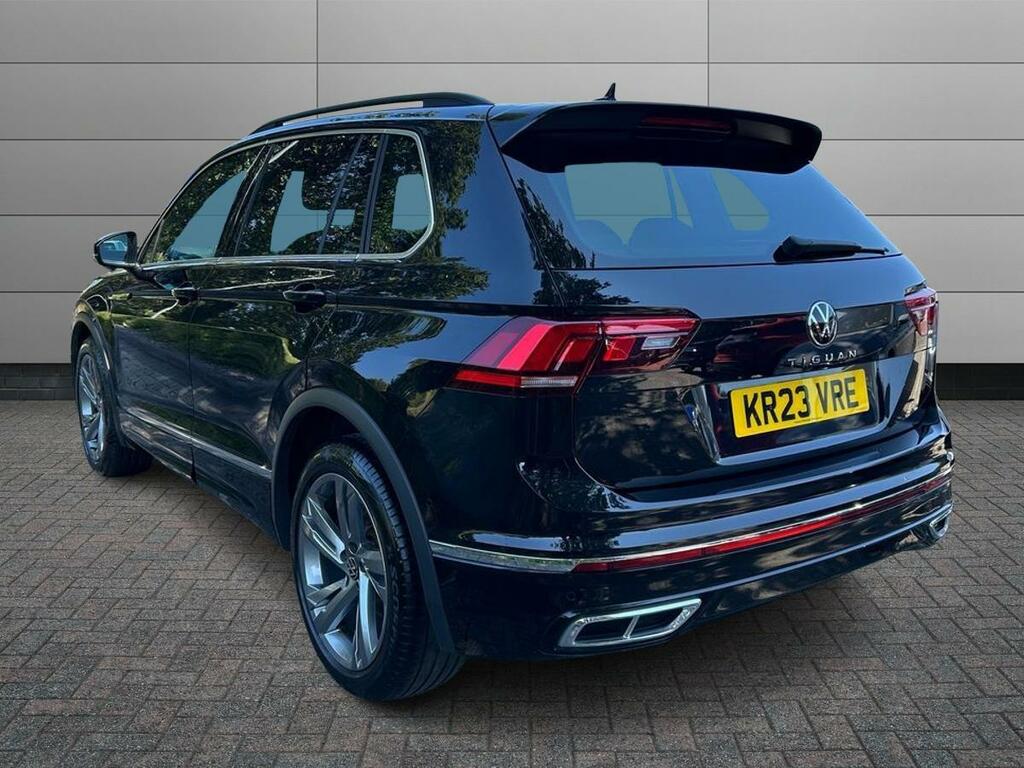 Volkswagen Tiguan 1.5 Tsi R-line Edition Dsg Euro 6 Ss KR23VRE Black #2