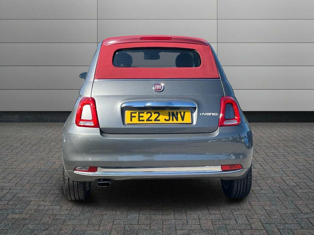 Fiat 500C 1.0 Mhev Dolcevita Convertible E Grey #6