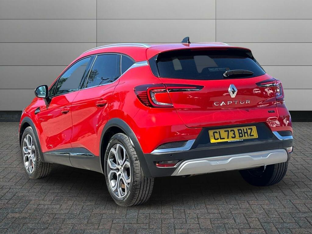 Renault Captur 1.6 E-tech Techno Suv Hybrid Euro Red #2