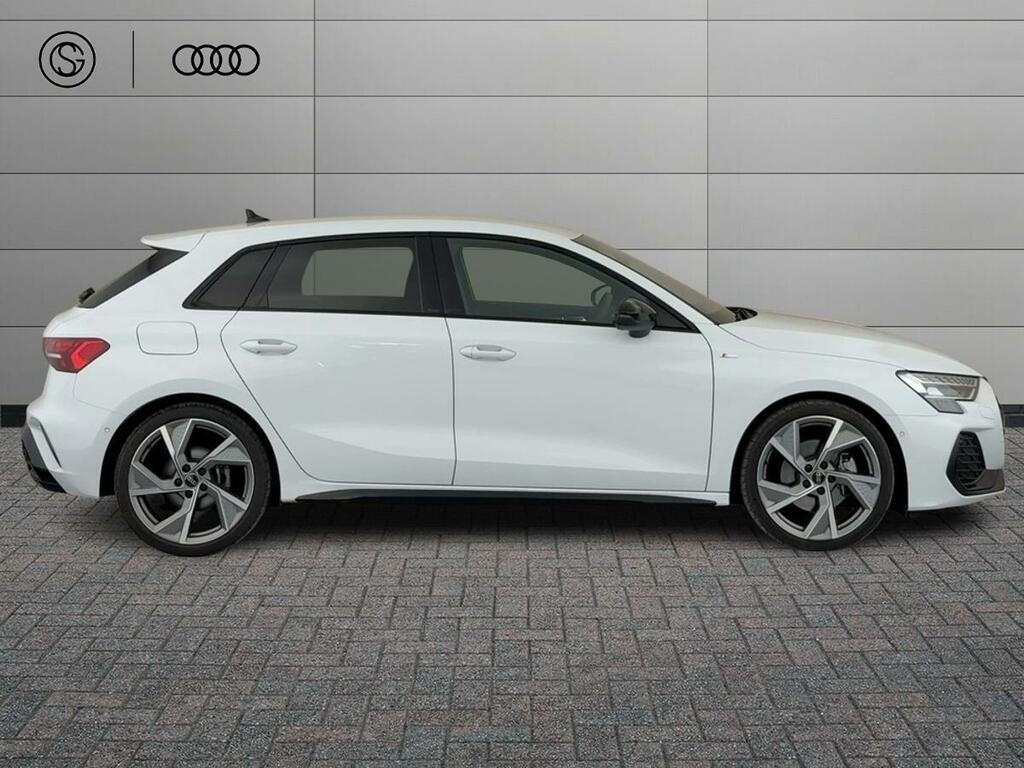 Audi A3 1.5 Tfsi Black Edition Sportback S Tronic Euro 6 CP75FLR White #5