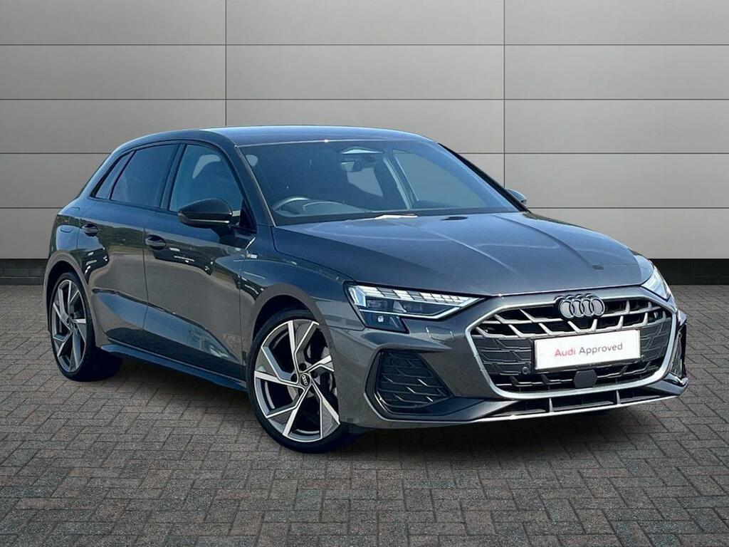 Audi A3 1.5 Tfsi Black Edition Sportback S Tronic Euro 6 Grey