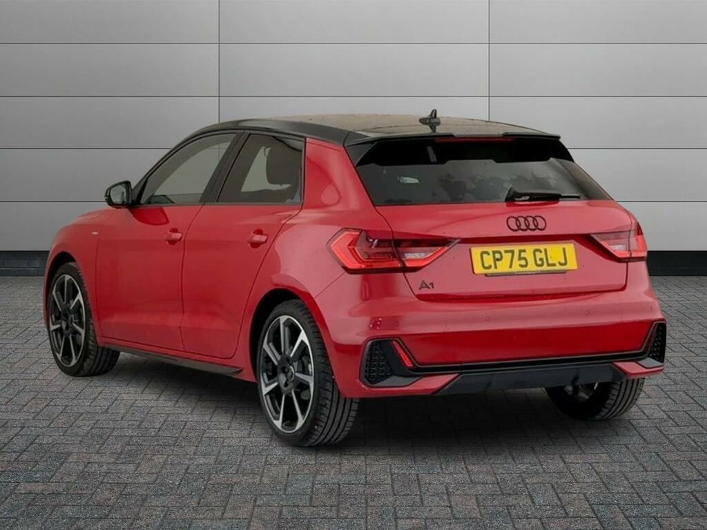 Audi A1 1.0 Tfsi 30 Black Edition Sportback S Tronic Euro CP75GLJ Red #2
