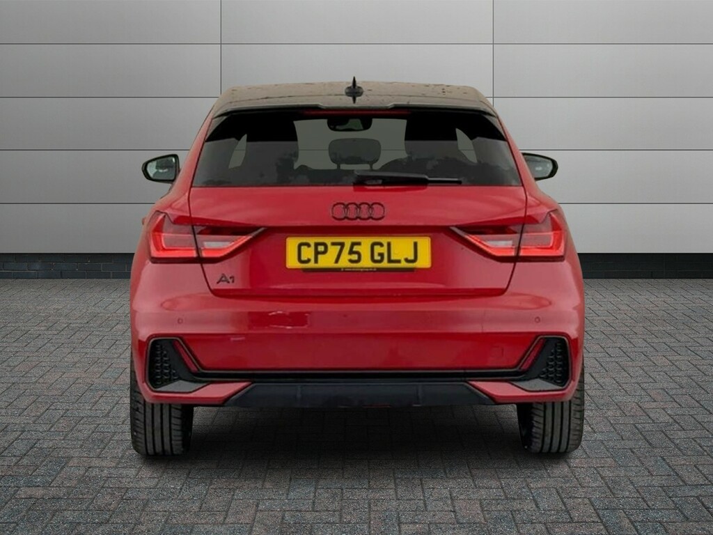 Audi A1 1.0 Tfsi 30 Black Edition Sportback S Tronic Euro CP75GLJ Red #6