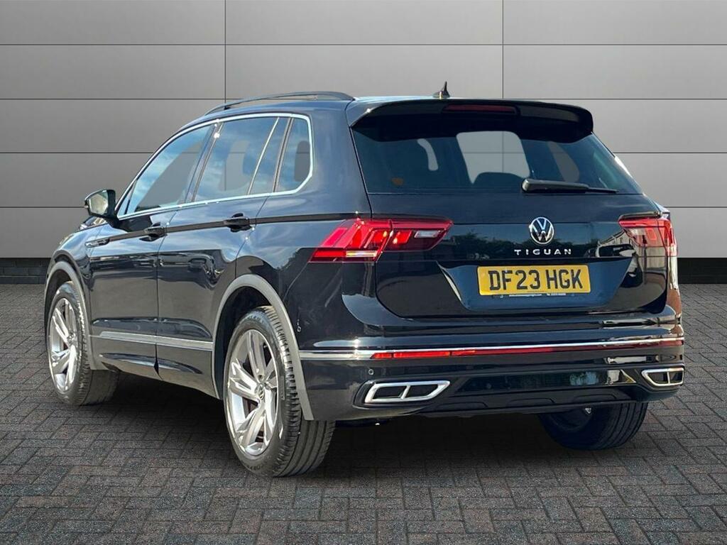 Volkswagen Tiguan 1.5 Tsi R-line Edition Dsg Euro 6 Ss DF23HGK Black #2