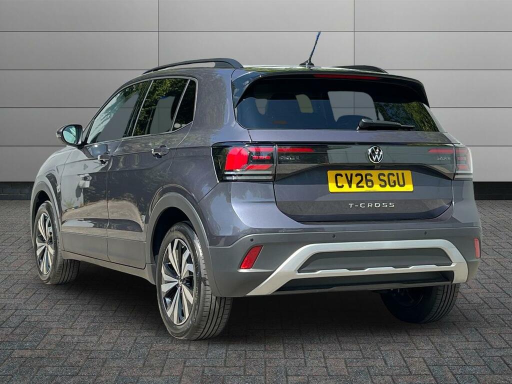 Volkswagen T-Cross 1.0 Tsi Match Dsg Euro 6 Ss CV26SGU Grey #2