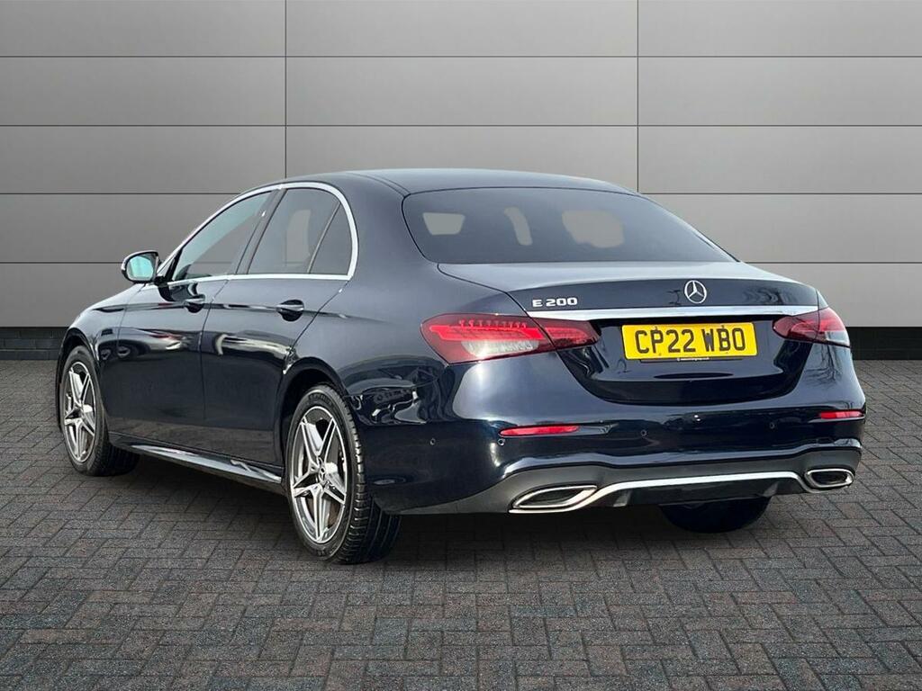 Mercedes-Benz E Class E 200 Amg Line Saloon Blue #2