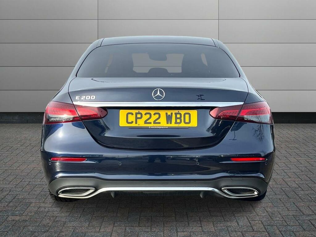 Mercedes-Benz E Class E 200 Amg Line Saloon Blue #6