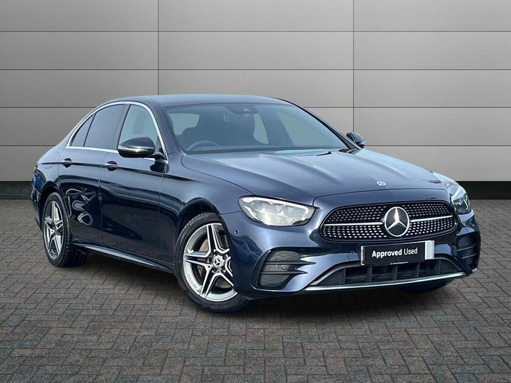 Mercedes-Benz E Class E 200 Amg Line Saloon Blue