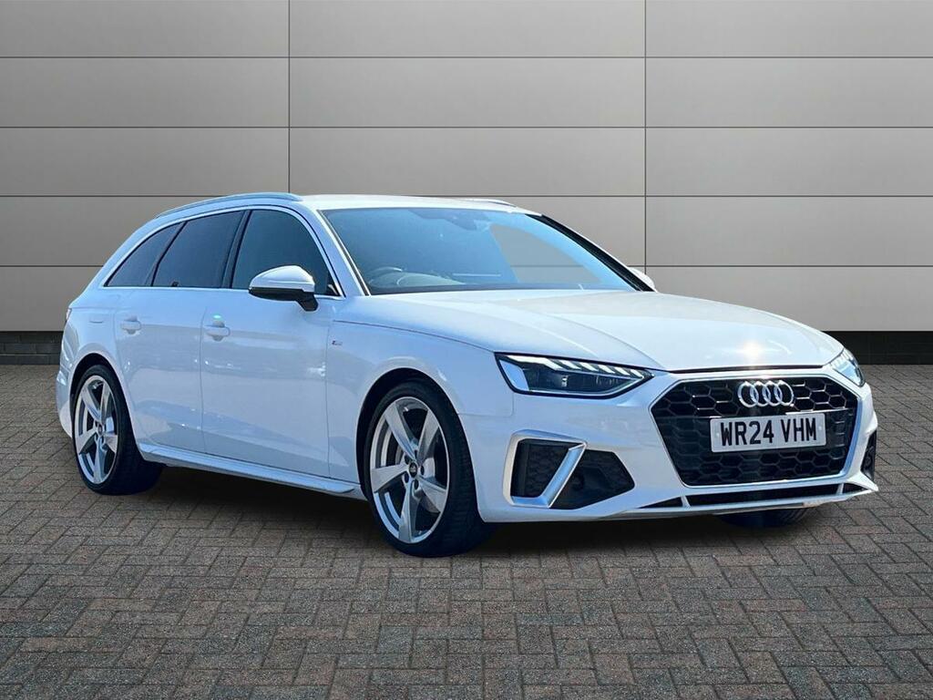 Audi A4 Avant 2.0 Tfsi 40 S Line Estate S Tronic Euro White