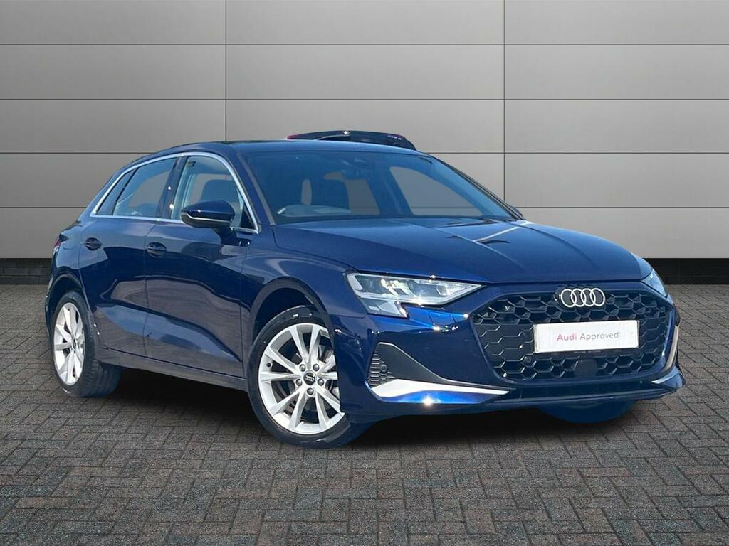Audi A3 1.5 Tfsi 35 Sport Sportback S Tronic Euro 6 Ss Blue