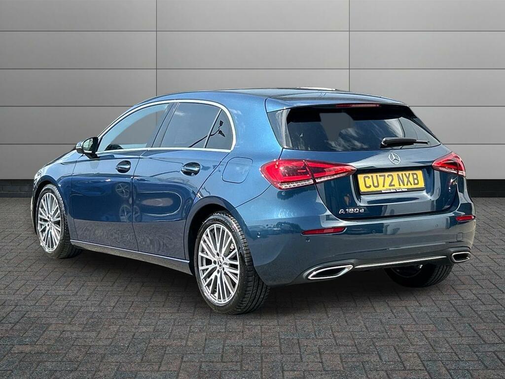 Mercedes-Benz A Class A 180 D Sport Executive Hatchback CU72NXB Blue #2