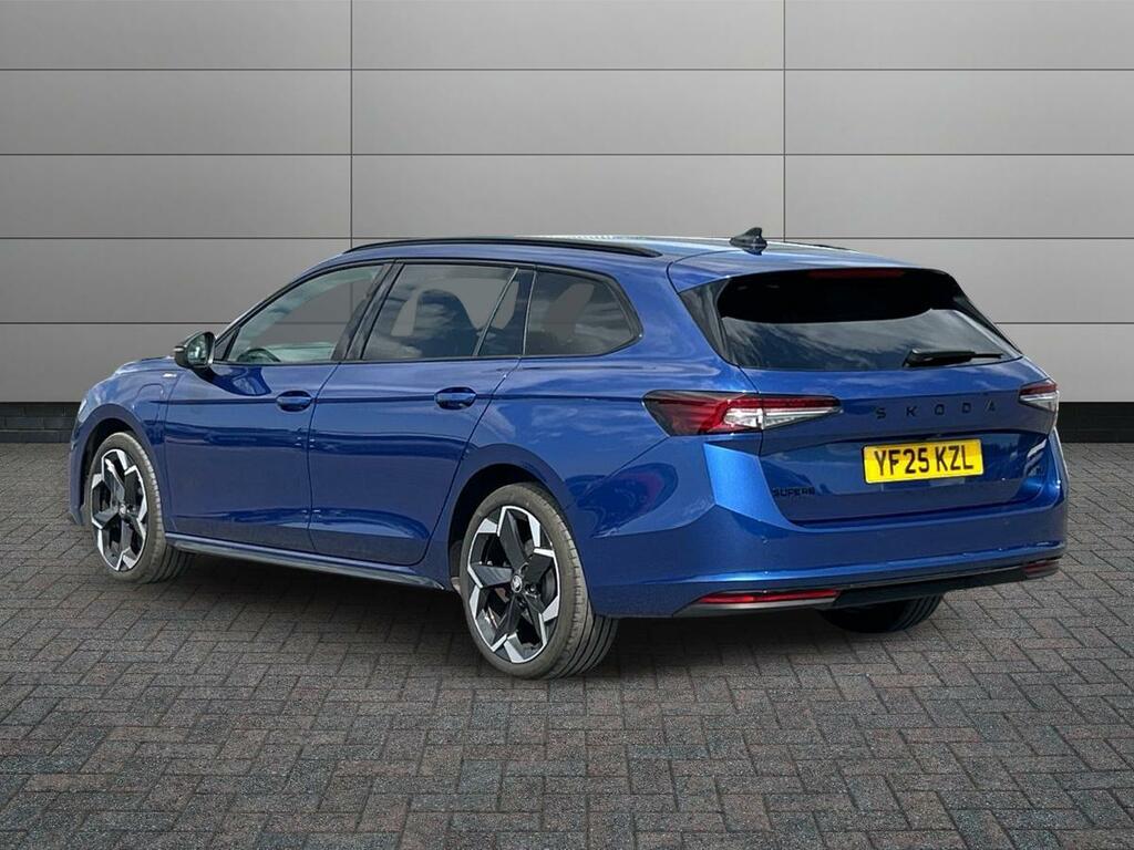 Skoda Superb 1.5 Tsi Iv Sportline Dsg Blue #2