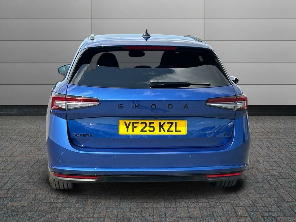 Skoda Superb 1.5 Tsi Iv Sportline Dsg Blue #6