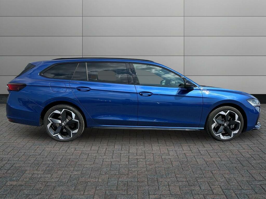 Skoda Superb 1.5 Tsi Iv Sportline Dsg Blue #5