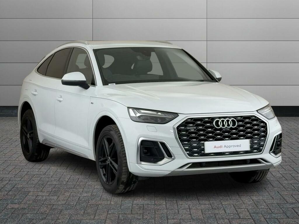 Audi Q5 2.0 Tfsi 45 S Line Sportback S Tronic Quattro Euro CL21SXX White