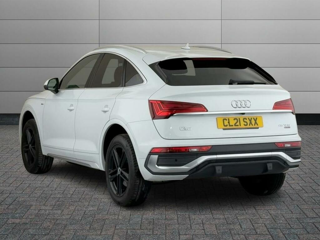 Audi Q5 2.0 Tfsi 45 S Line Sportback S Tronic Quattro Euro CL21SXX White #2