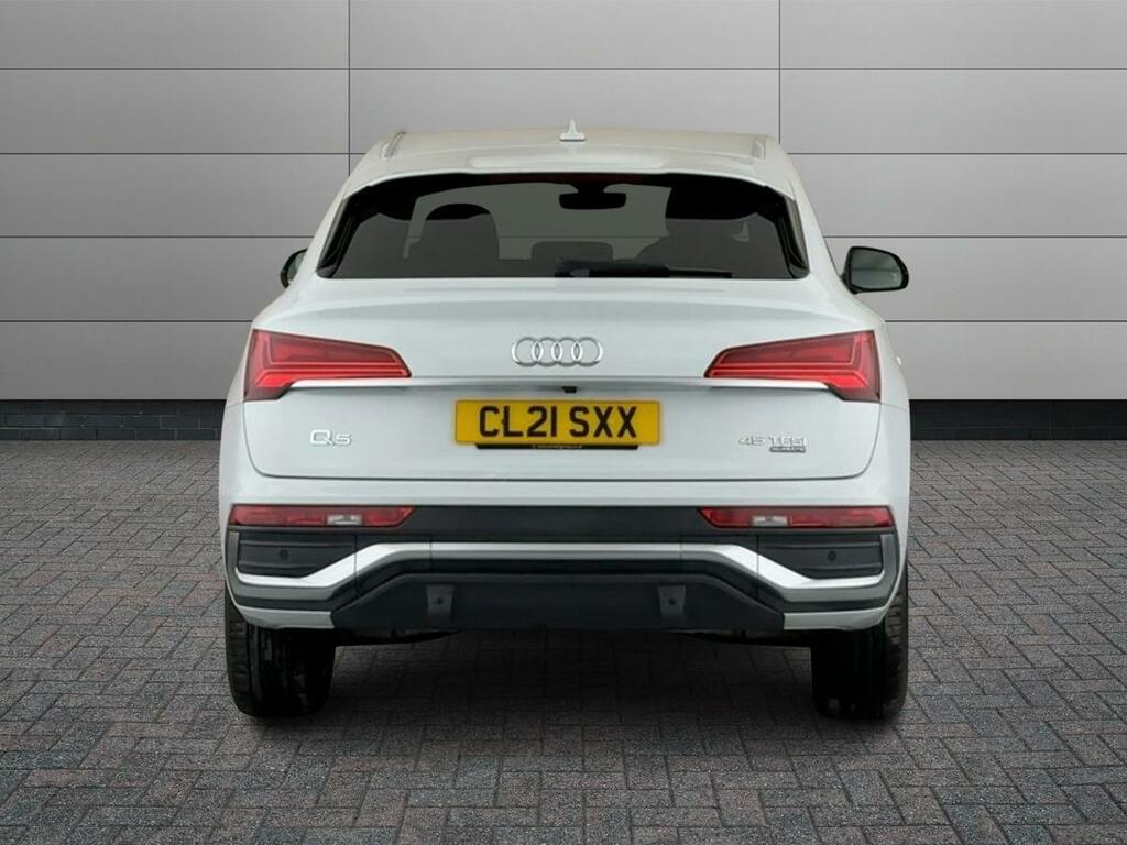 Audi Q5 2.0 Tfsi 45 S Line Sportback S Tronic Quattro Euro CL21SXX White #6