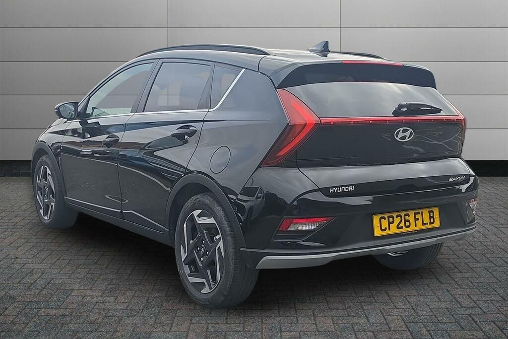 Hyundai Bayon 1.0 T-gdi Tech Line Dct Euro 6 Ss Black #4